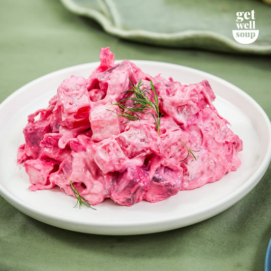 russian beet and potato salad