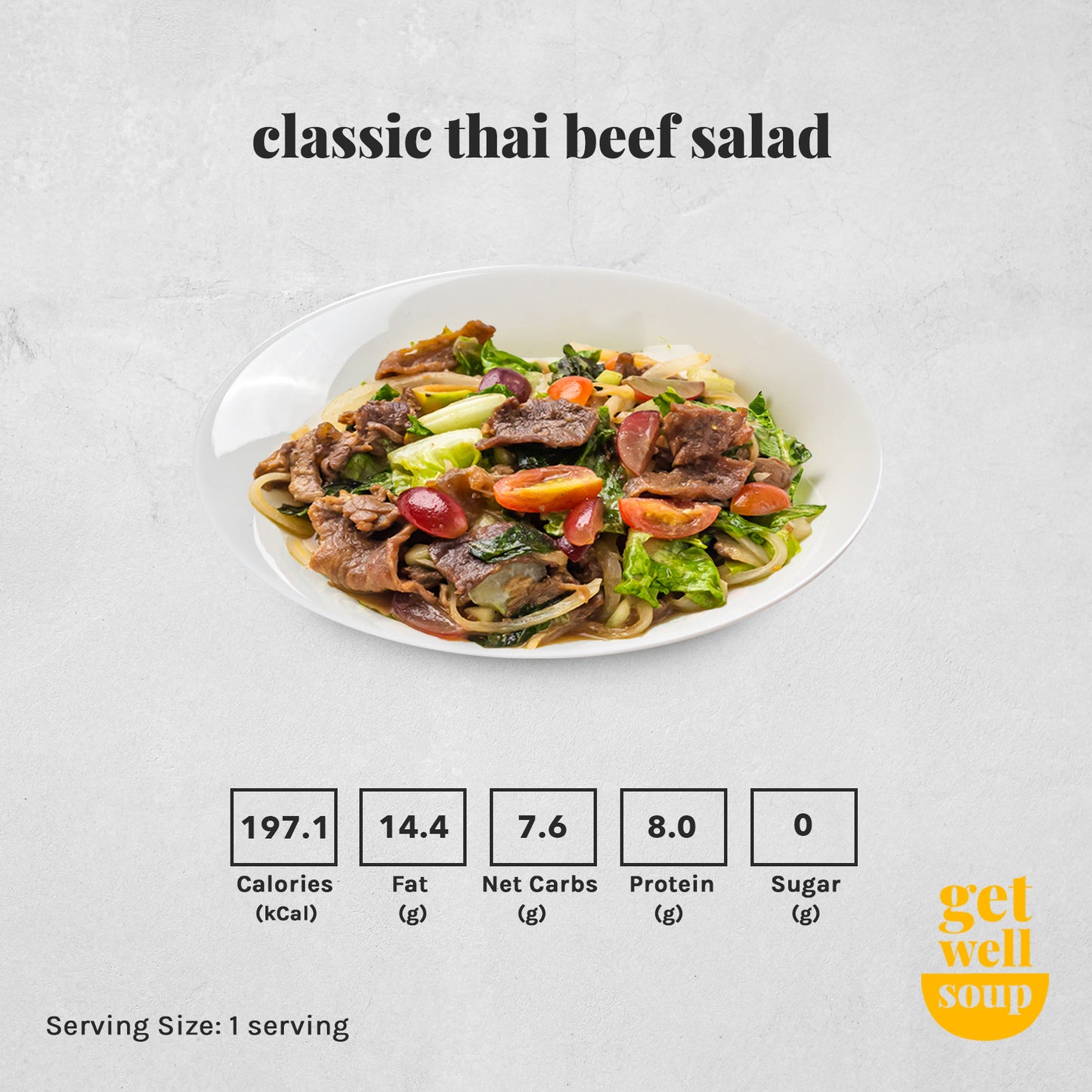 classic thai beef salad