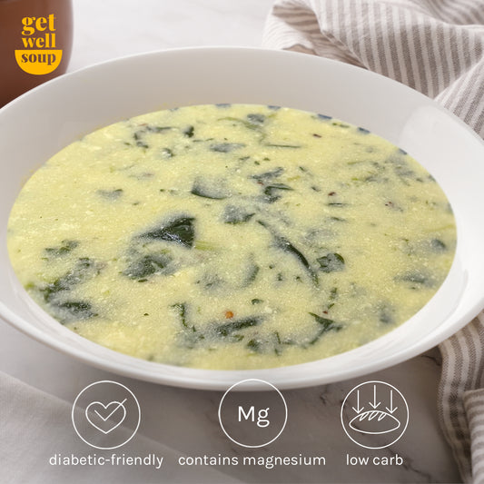 creamy spinach soup